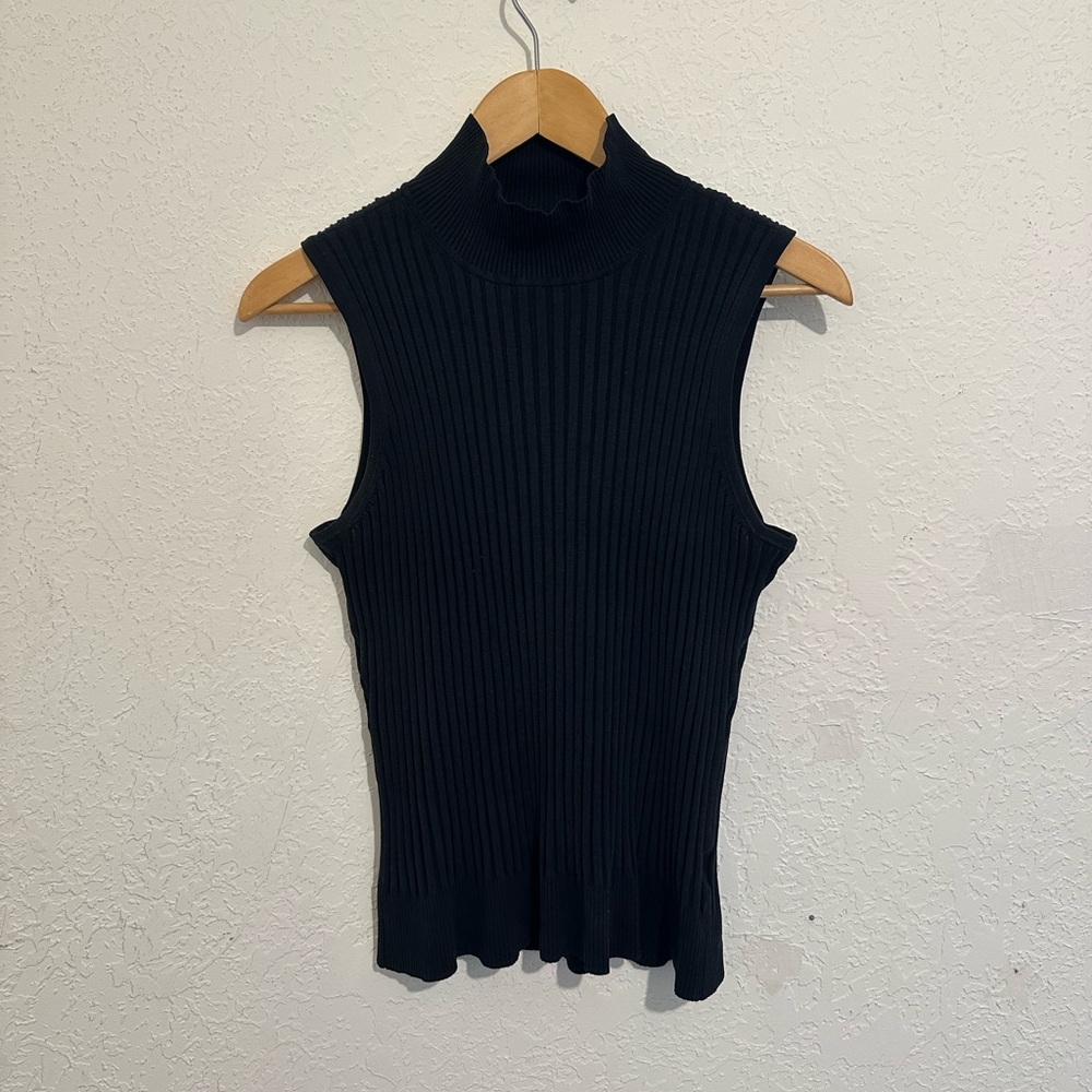 Vintage Worthington Silk Sleeveless Top Size XL